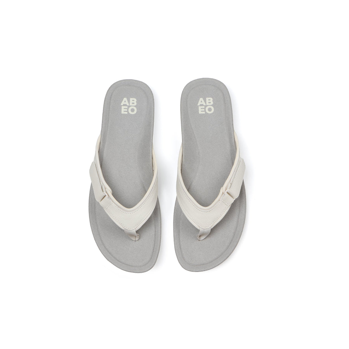 Oasis Sport Flip Flop Metatarsal White | ABEO Footwear