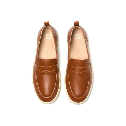 Roam Loafer Caramel Leather | ABEO Footwear