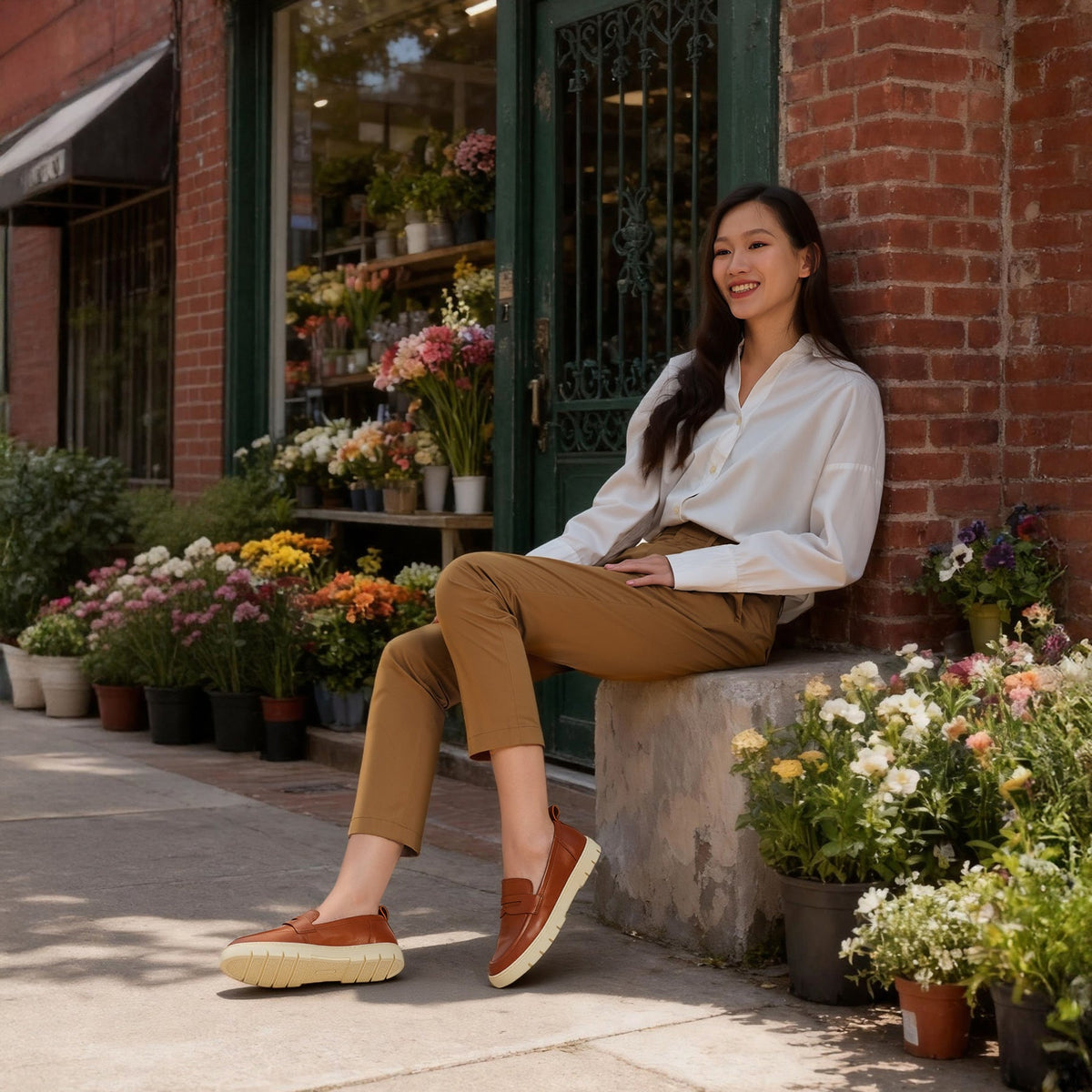 Roam Loafer Caramel Leather | ABEO Footwear