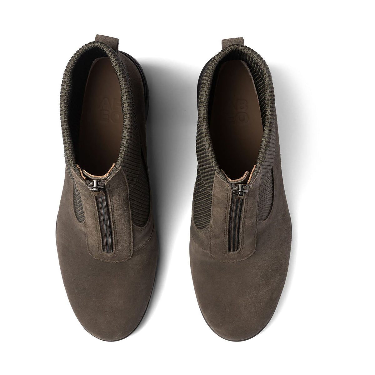 Metropolis Zip Olive | ABEO Footwear