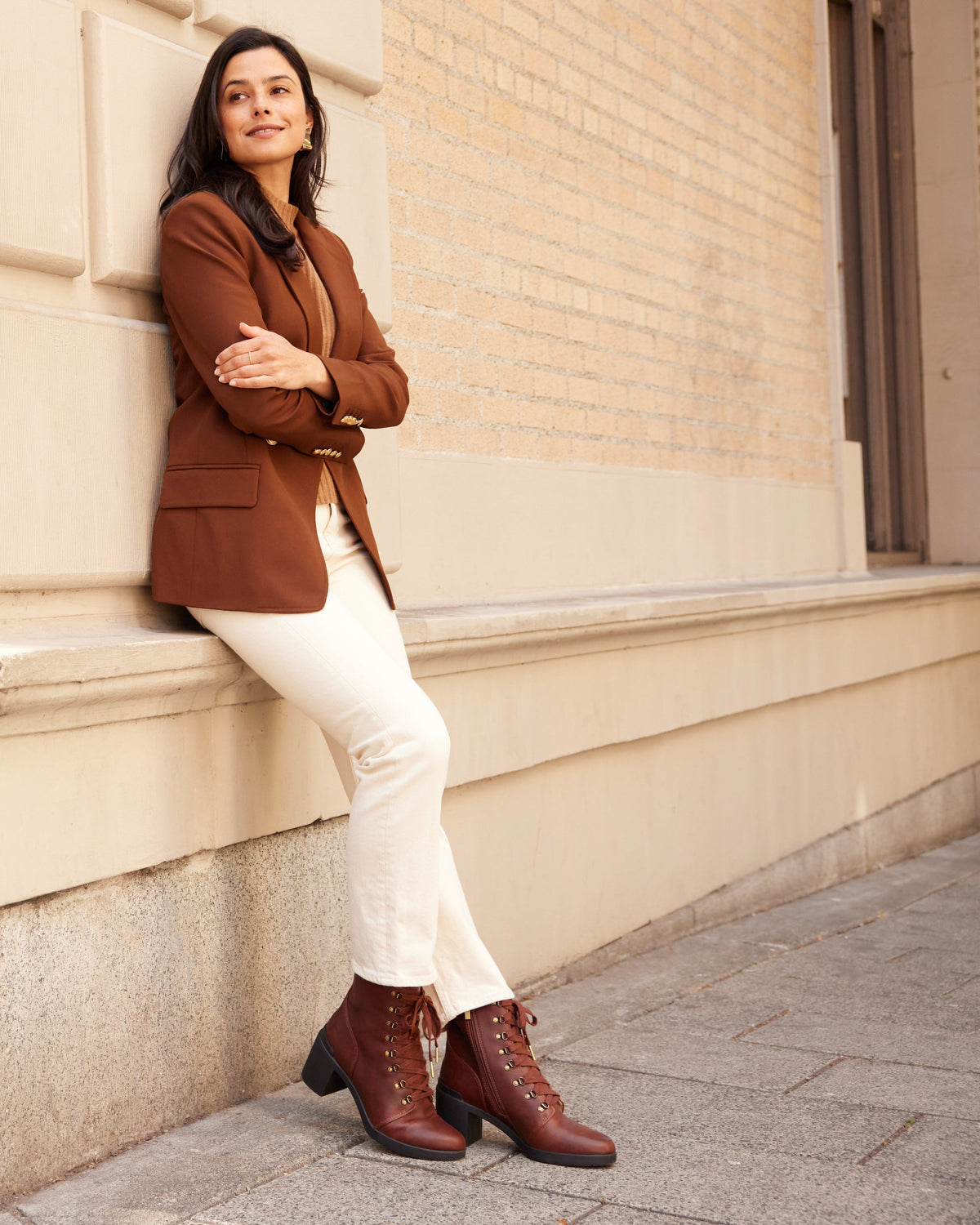 Metropolis Lace Beige | ABEO Footwear