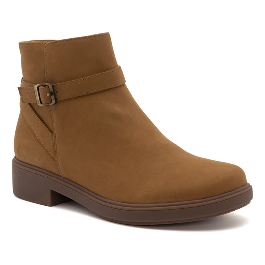 Compass Buckle Tan Nubuck | ABEO Footwear