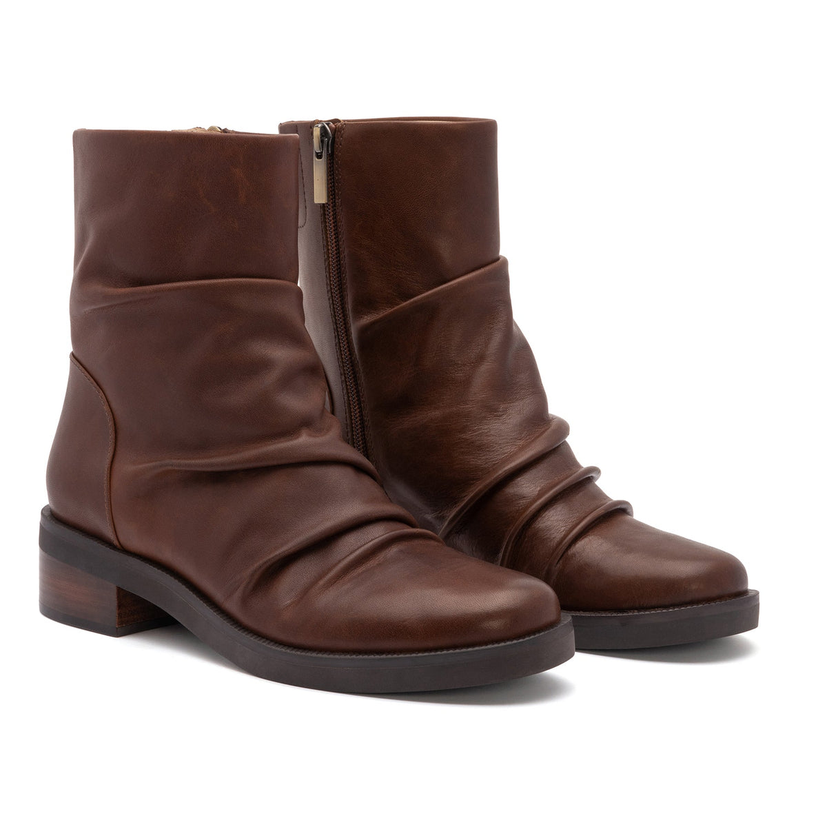 Traverse Scrunch Brown | ABEO Footwear