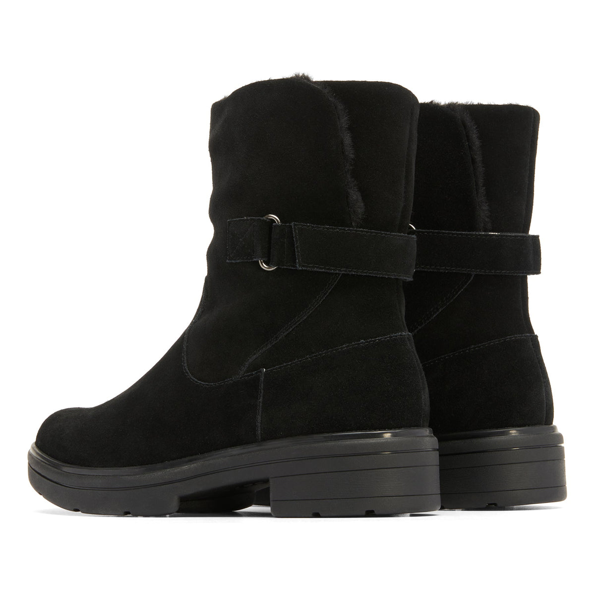 Vista Mid Boot Black Suede | ABEO Footwear