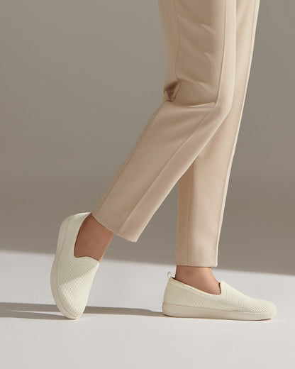 Encore Knit Slip On Coconut | ABEO Footwear