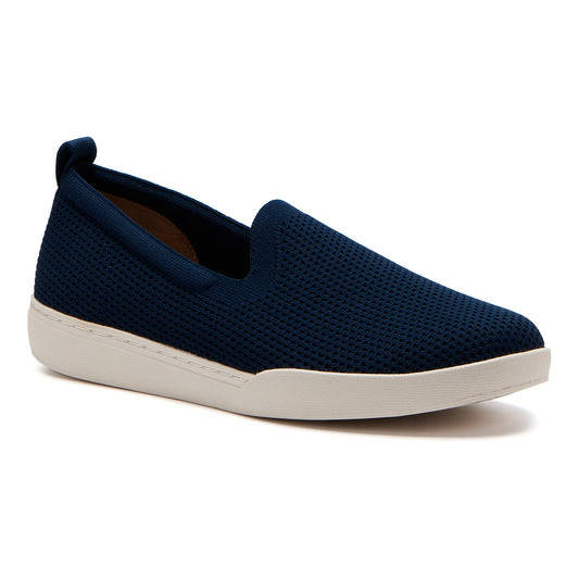 Encore Knit Slip On Blue | ABEO Footwear