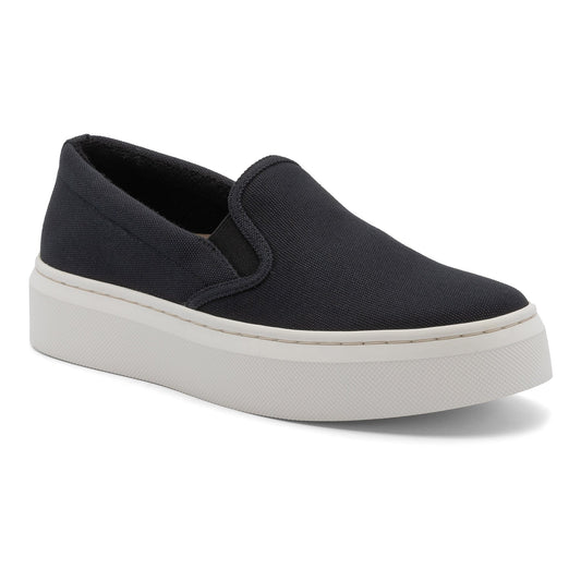 Jumpstreet Slip On Black Canvas | ABEO Footwear