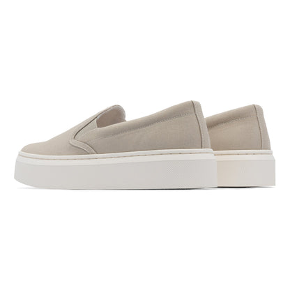 Jumpstreet Slip On Beige Canvas | ABEO Footwear