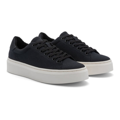 Jumpstreet Sneaker Black Canvas | ABEO Footwear
