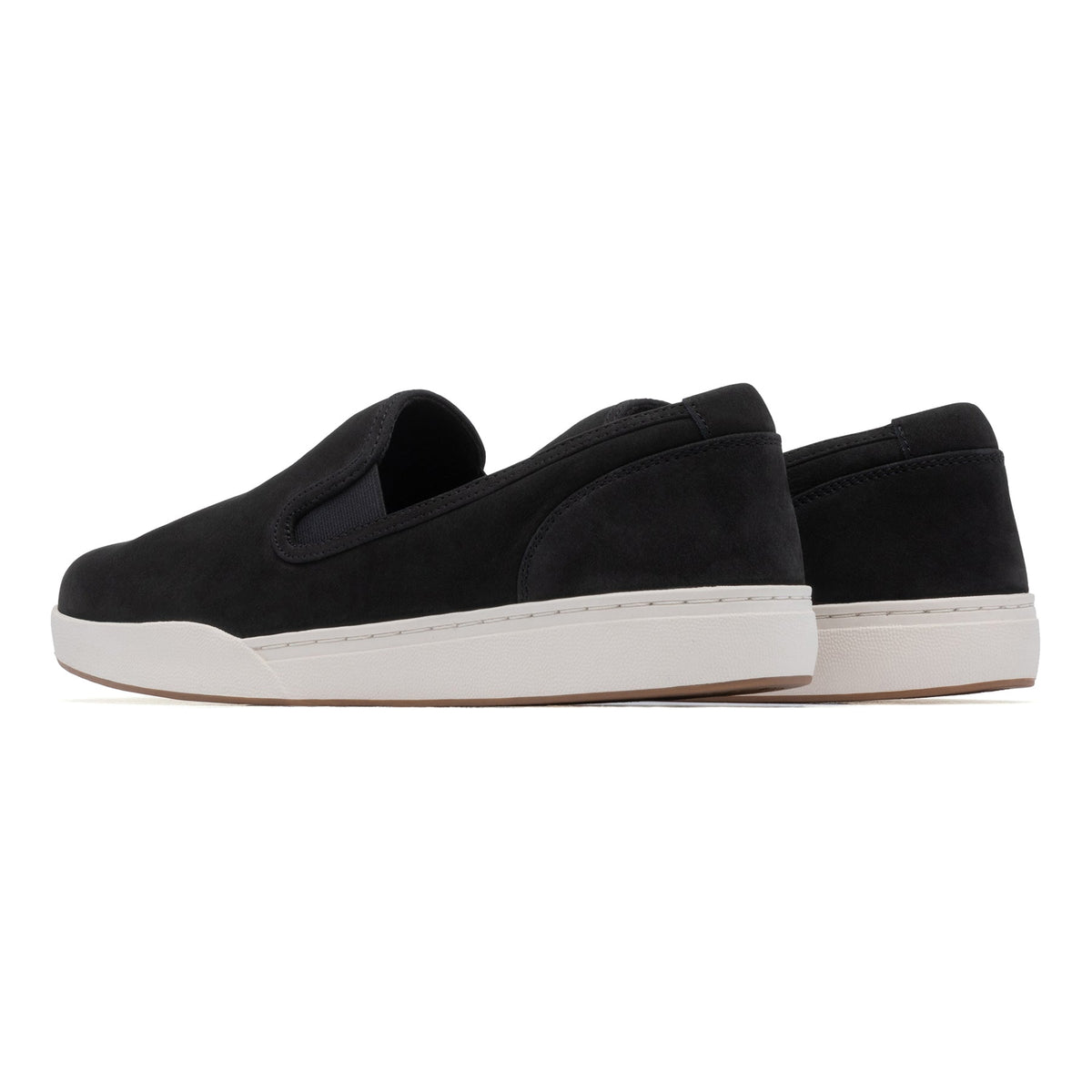 Encore Slip On Black Leather Suede | ABEO Footwear