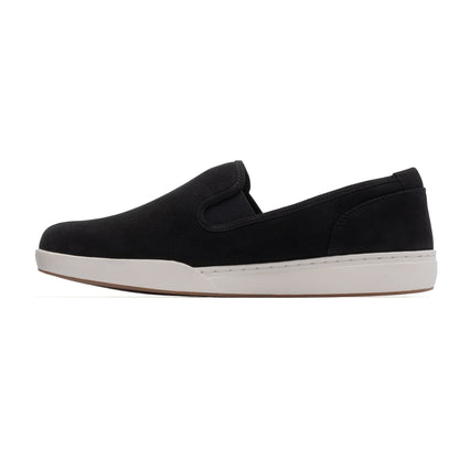 Encore Slip On Black Leather Suede | ABEO Footwear