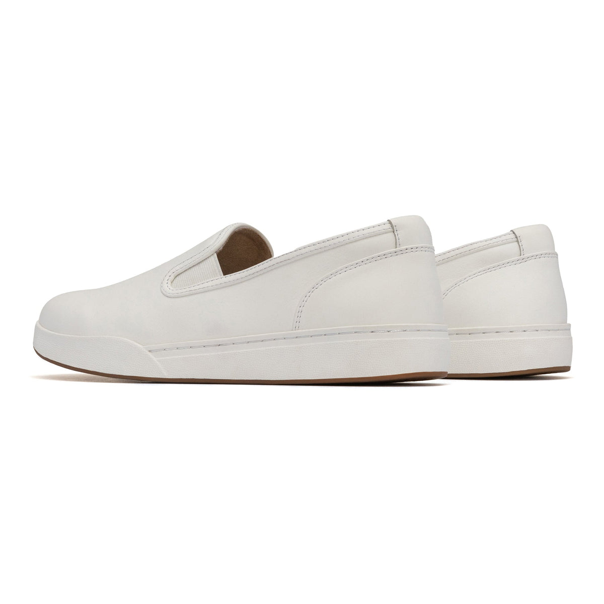 Encore Slip On Metatarsal White Leather | ABEO Footwear