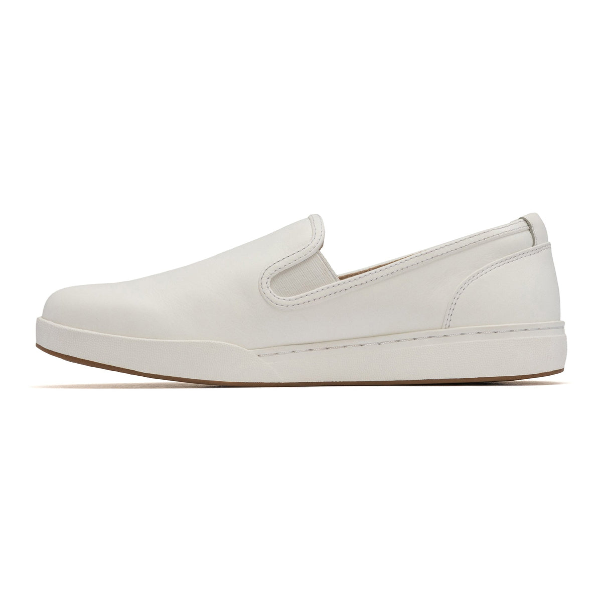 Encore Slip On Metatarsal White Leather | ABEO Footwear