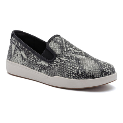 Encore Slip On Snake Print Leather | ABEO Footwear