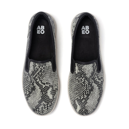 Encore Slip On Snake Print Leather | ABEO Footwear