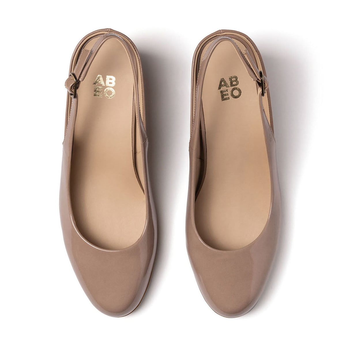 Tempo Slingback Metatarsal Tan Pat | ABEO Footwear