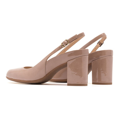Tempo Slingback Metatarsal Tan Pat | ABEO Footwear