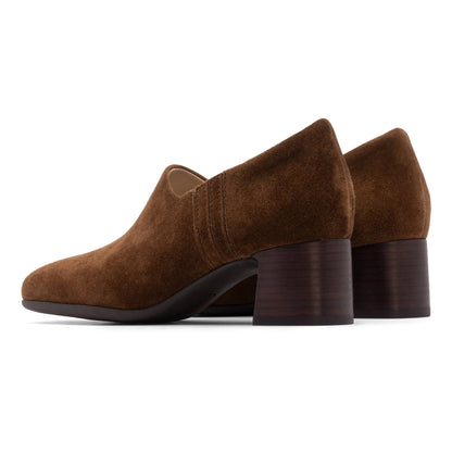 Avenue Slip On Metatarsal Caramel Suede | ABEO Footwear