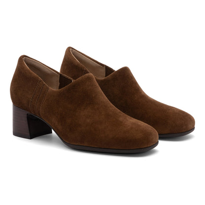 Avenue Slip On Metatarsal Caramel Suede | ABEO Footwear
