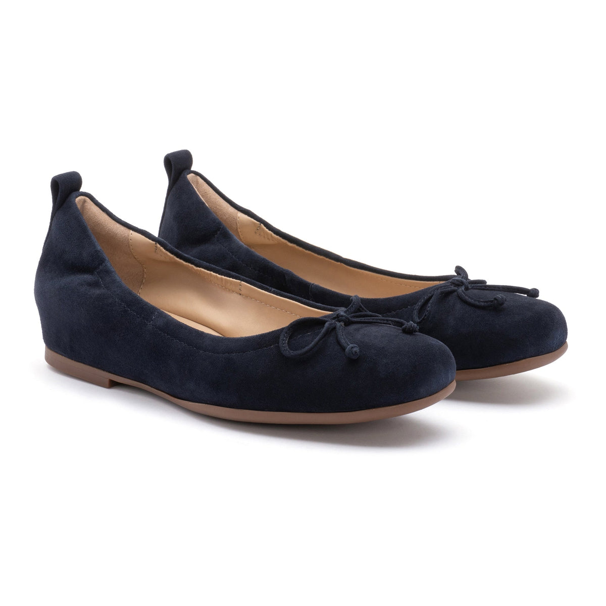 Cadence Bow Metatarsal Navy Suede | ABEO Footwear