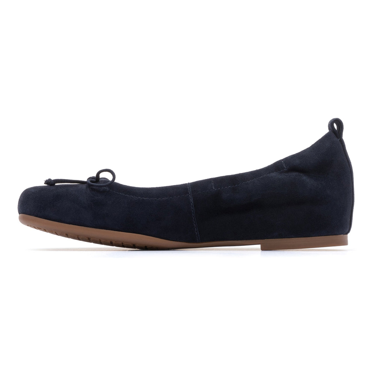Cadence Bow Metatarsal Navy Suede | ABEO Footwear