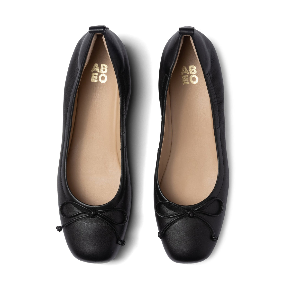 Cadence Bow Metatarsal Black Nappa | ABEO Footwear