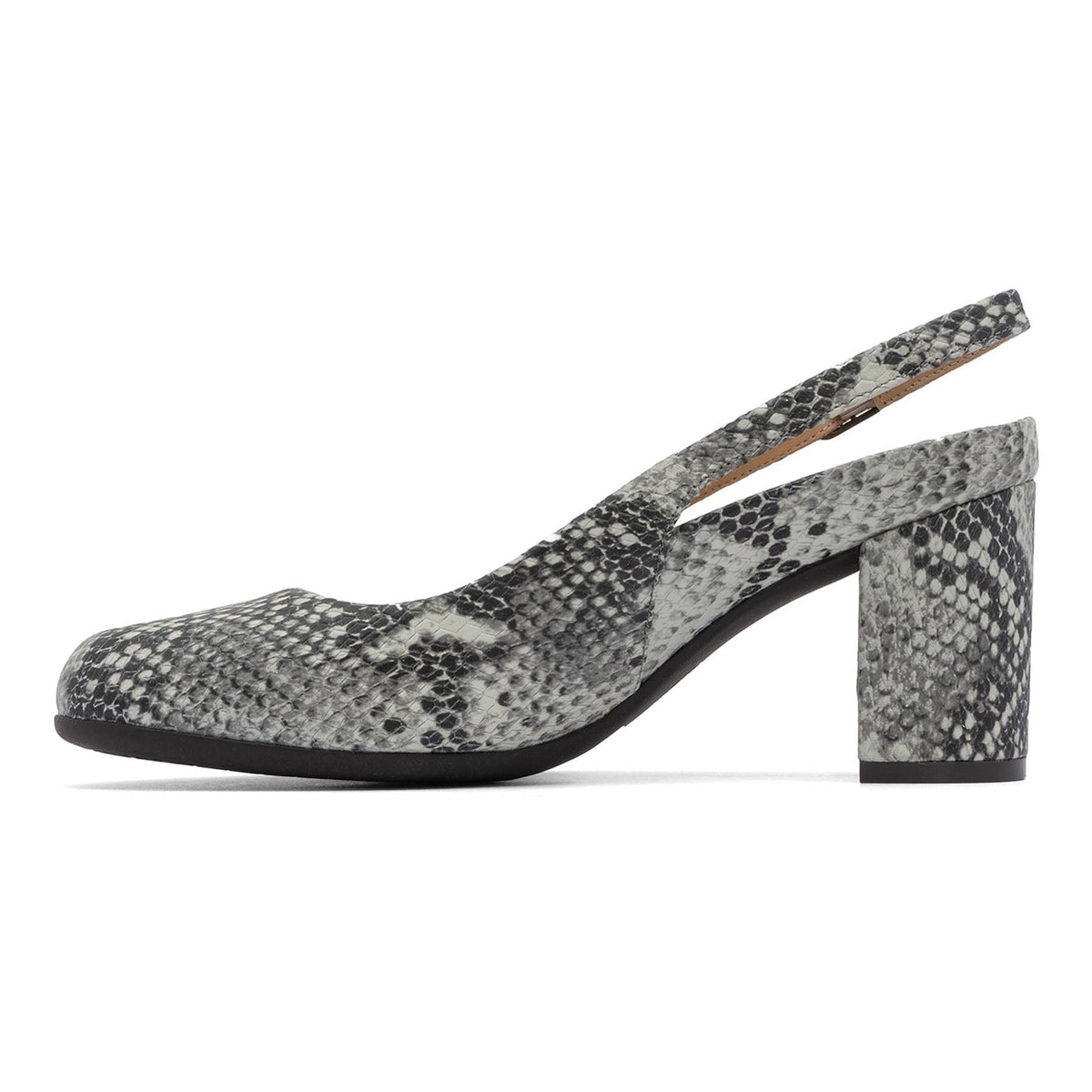 Tempo Slingback Metatarsal Snake Print | ABEO Footwear
