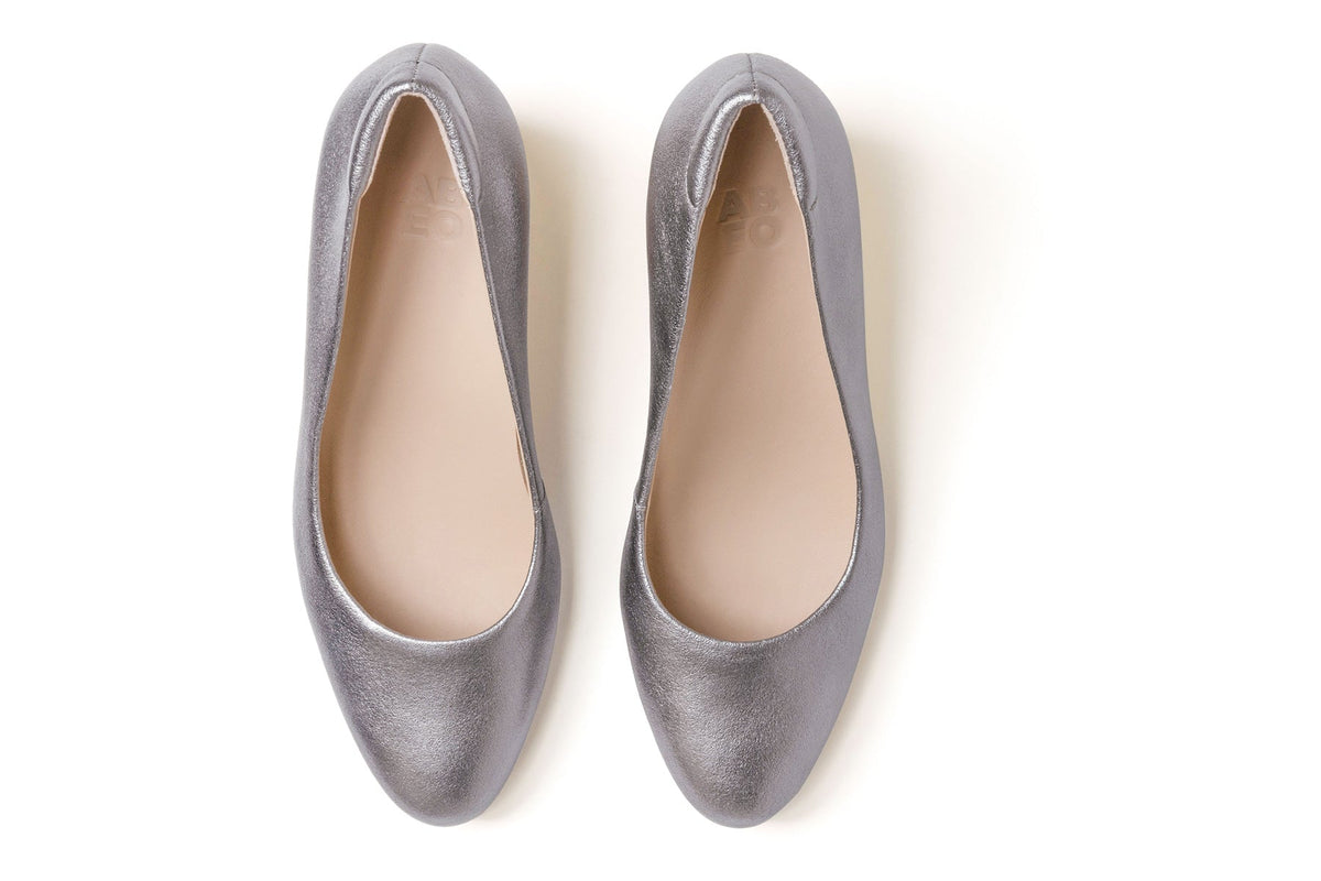 Quinn Metatarsal Pewter Metallic | ABEO Footwear