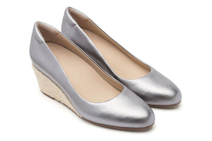 Quinn Metatarsal Pewter Metallic | ABEO Footwear