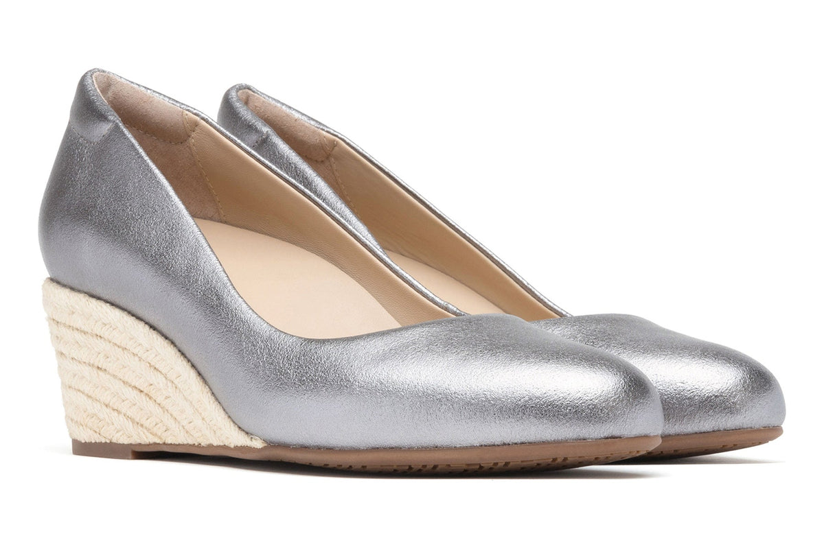 Quinn Metatarsal Pewter Metallic | ABEO Footwear