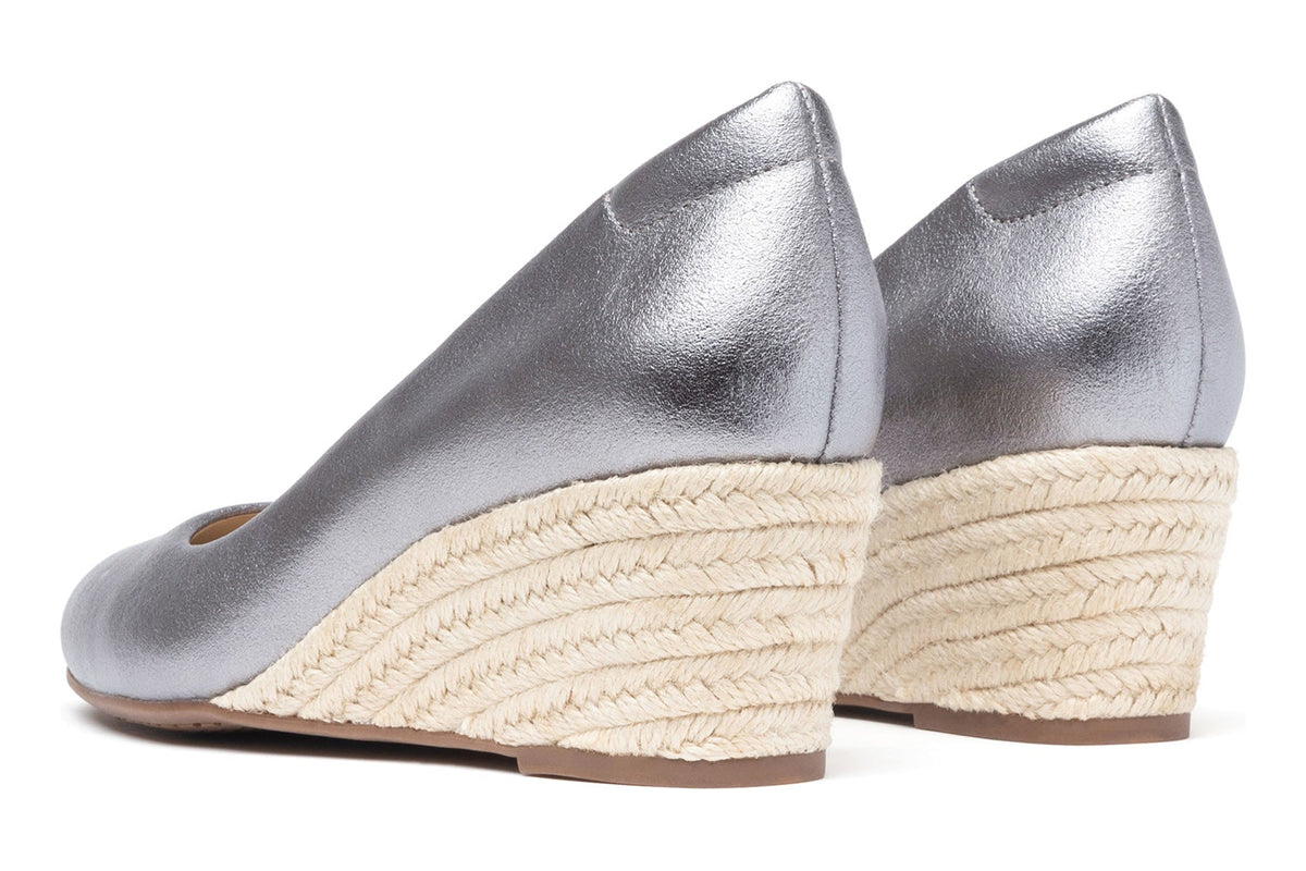 Quinn Metatarsal Pewter Metallic | ABEO Footwear