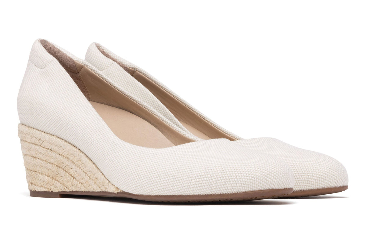 Quinn Metatarsal Natural Canvas | ABEO Footwear