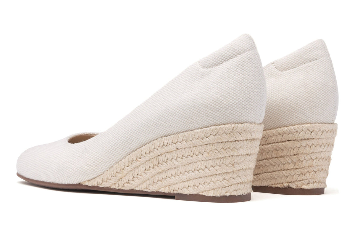 Quinn Metatarsal Natural Canvas | ABEO Footwear