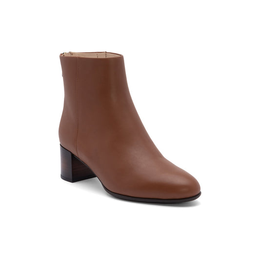 Plaza Back Zip Metatarsal Dark Tan | ABEO Footwear