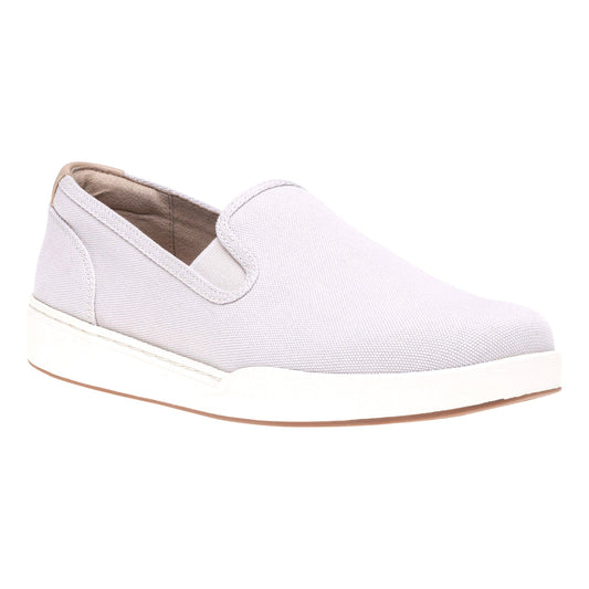 Encore Slip On Metatarsal Taupe Khaki Canvas | ABEO Footwear