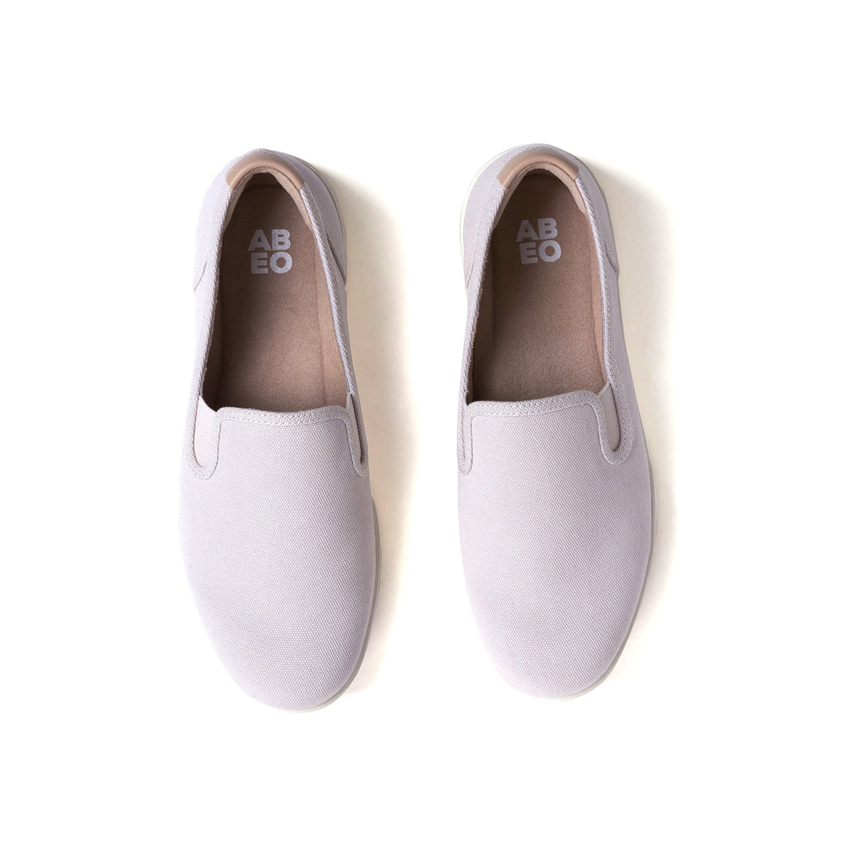 Encore Slip On Metatarsal Taupe Khaki Canvas | ABEO Footwear
