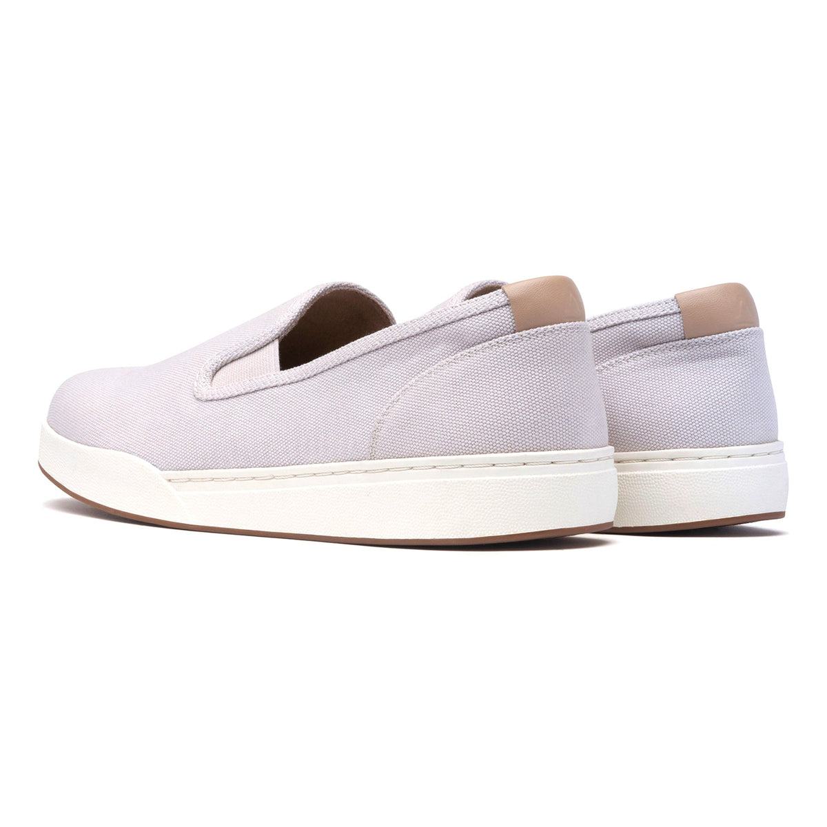 Encore Slip On Metatarsal Taupe Khaki Canvas | ABEO Footwear