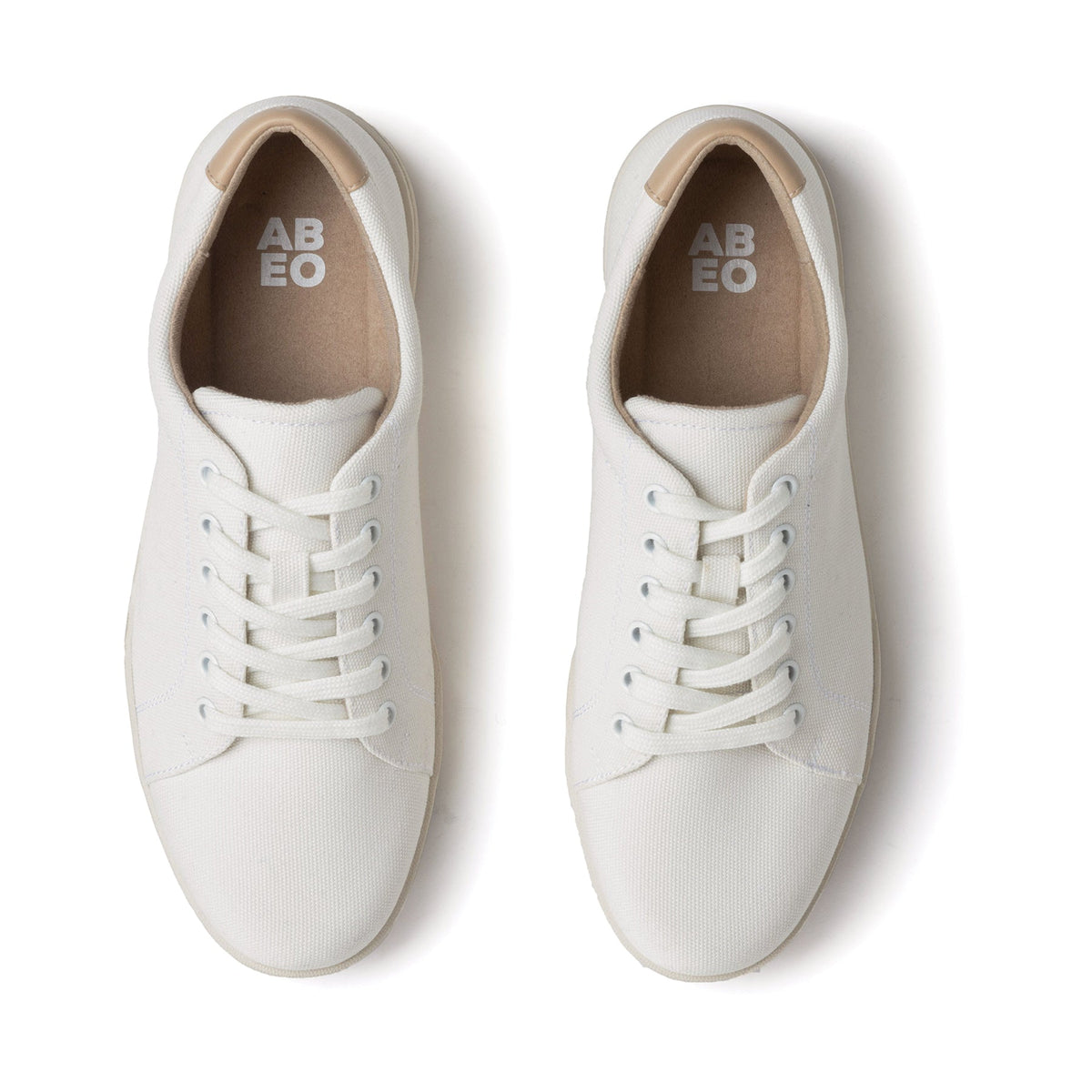 Encore Sneaker Metatarsal White Canvas | ABEO Footwear