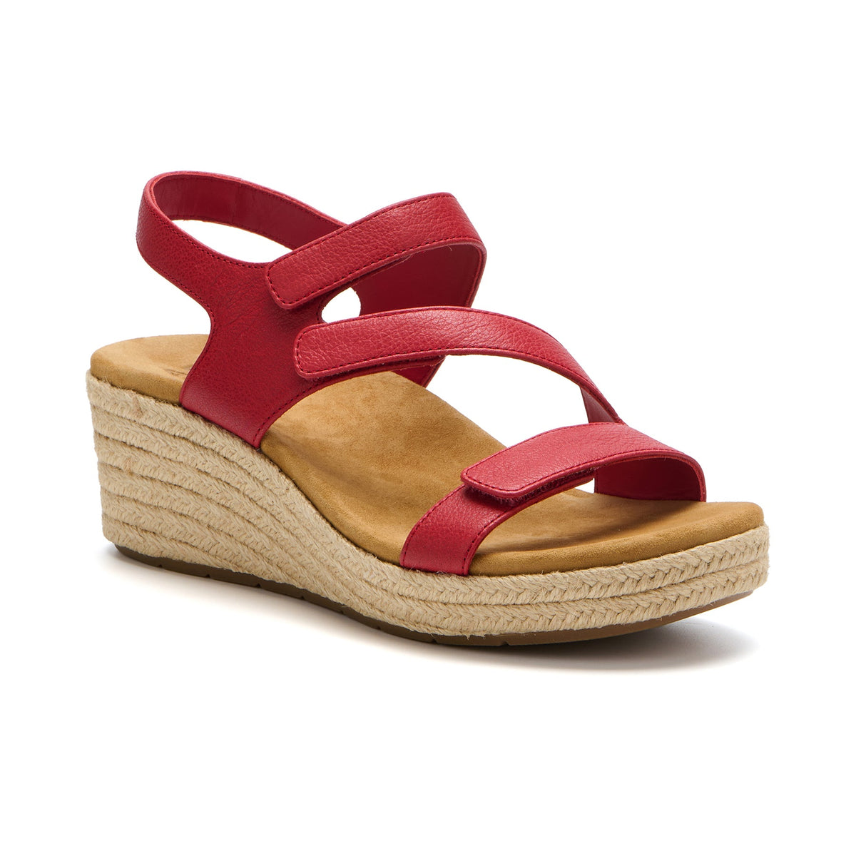 Riviera Adjustable Sandal Metatarsal Red | ABEO Footwear
