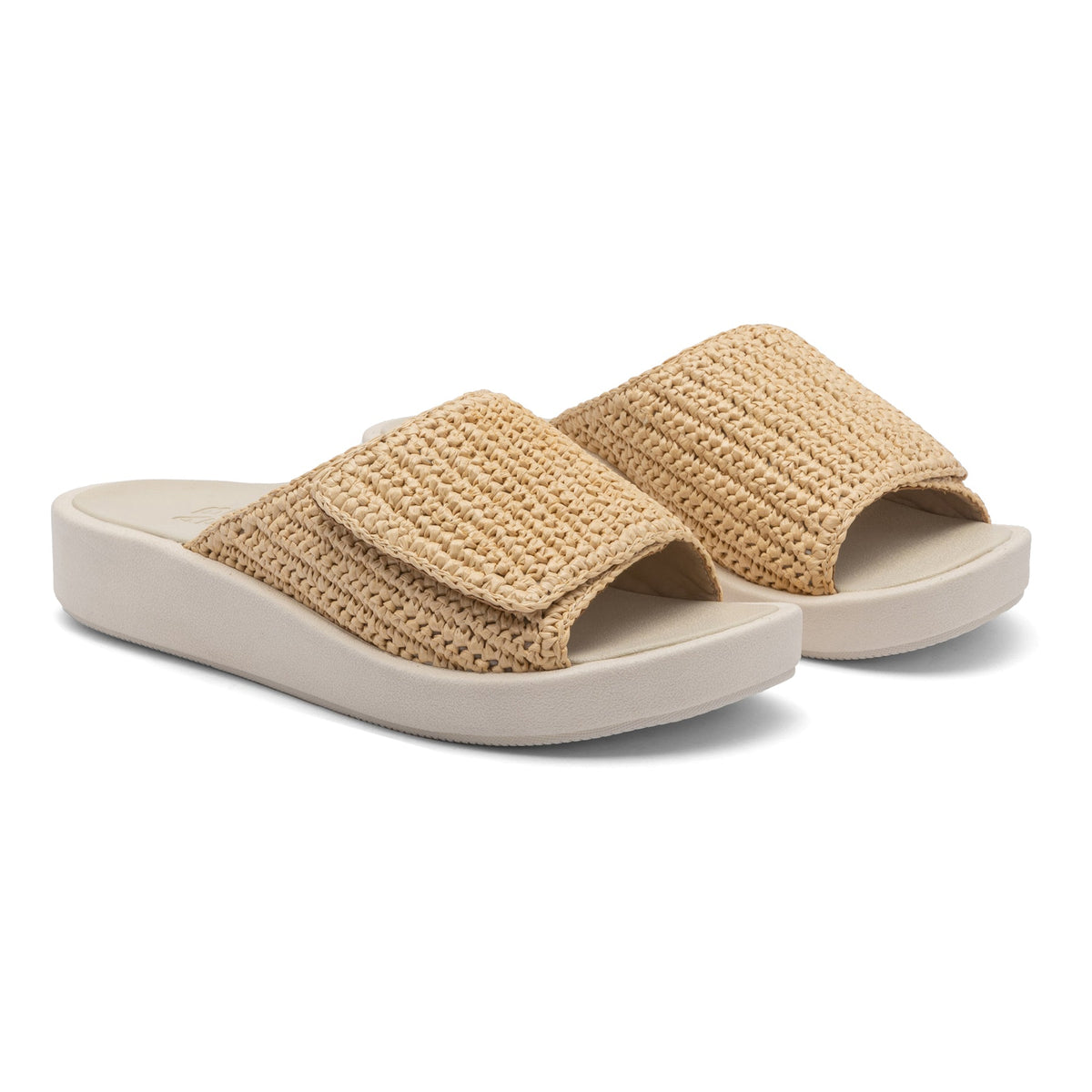 Paseo Slide Metatarsal Raffia | ABEO Footwear