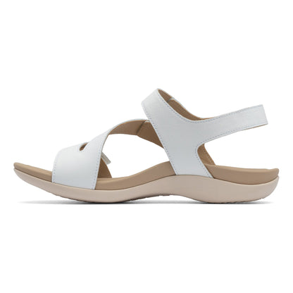 Oasis Sandal Metatarsal White | ABEO Footwear