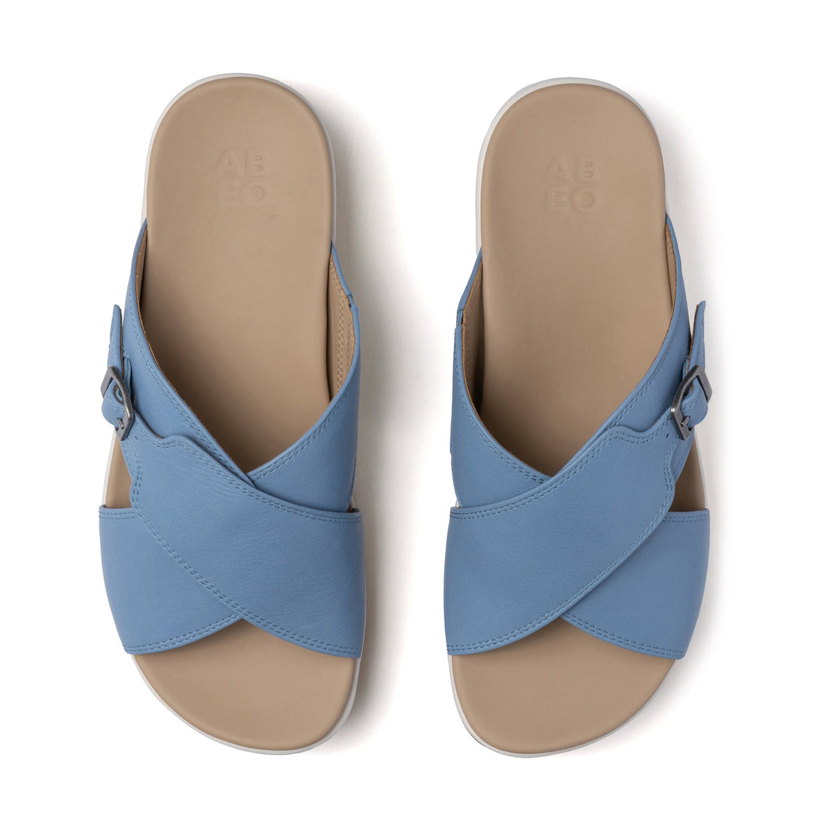 Solstice Cross Slide Metatarsal Denim | ABEO Footwear