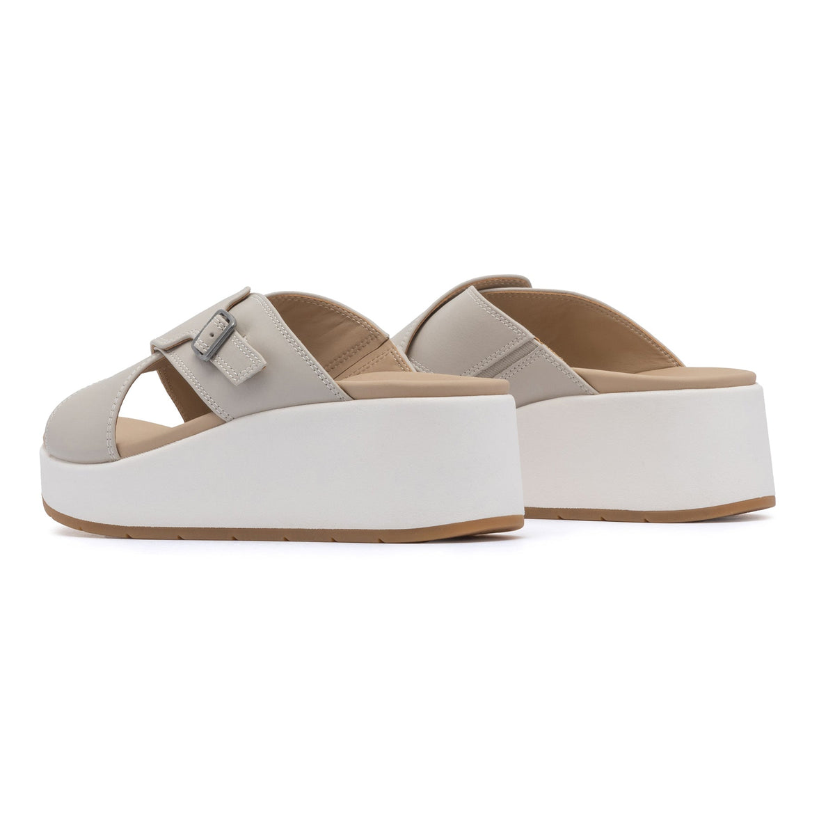 Solstice Cross Slide Metatarsal Beige | ABEO Footwear