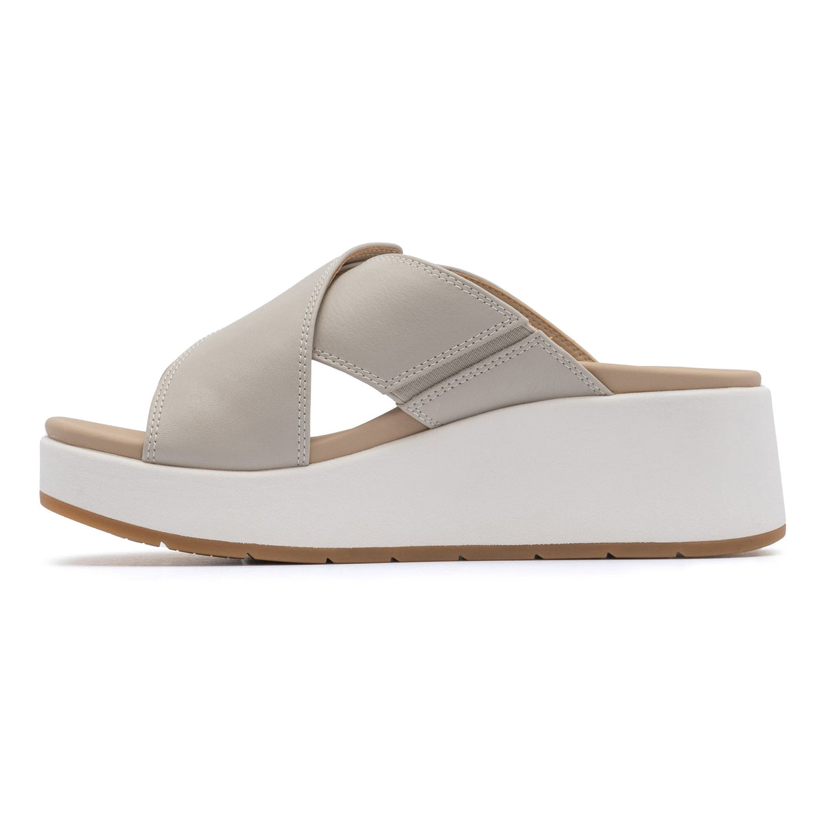 Solstice Cross Slide Metatarsal Beige | ABEO Footwear