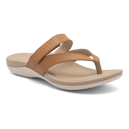 Oasis Thong Sandal Metatarsal Almond | ABEO Footwear