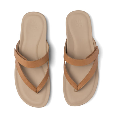 Oasis Thong Sandal Metatarsal Almond | ABEO Footwear