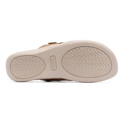 Oasis Thong Sandal Metatarsal Almond | ABEO Footwear