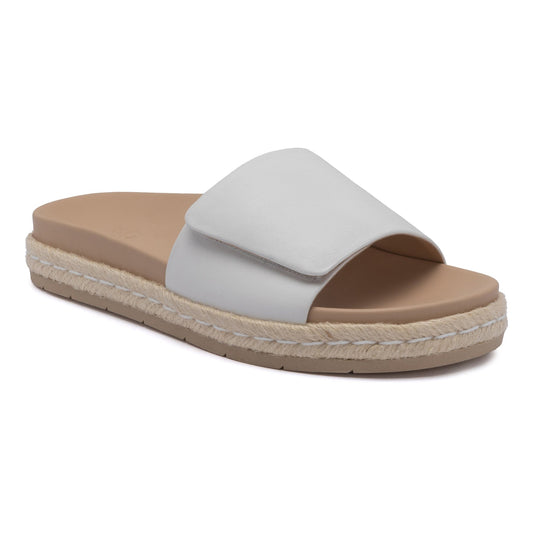 Isle Slide Metatarsal White Leather | ABEO Footwear