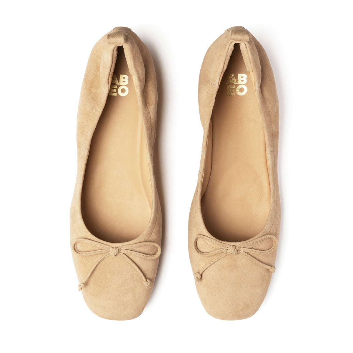 Cadence Bow Cuban Sand Suede | ABEO Footwear