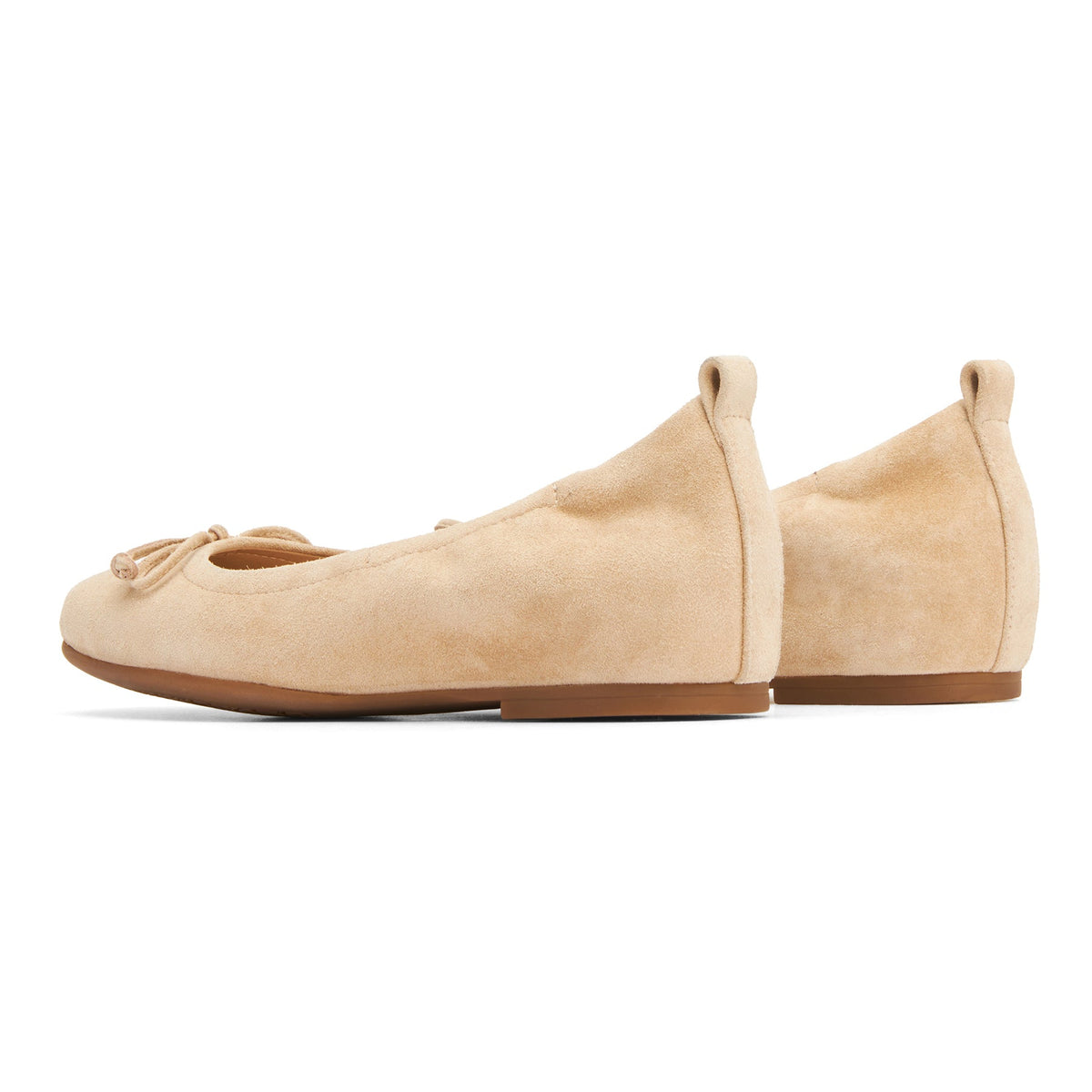 Cadence Bow Cuban Sand Suede | ABEO Footwear